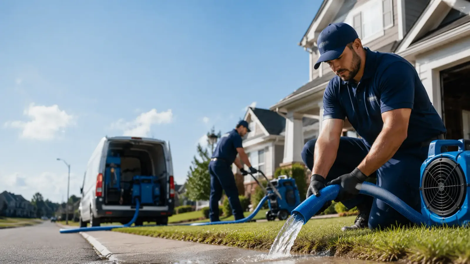 Flood Damage Restoration in Lazbuddie, TX